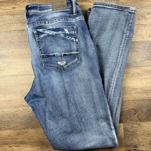 BKE Jeans Womens 32x32 Blue Payton Universal Fit Mid Rise Straight Stretch City